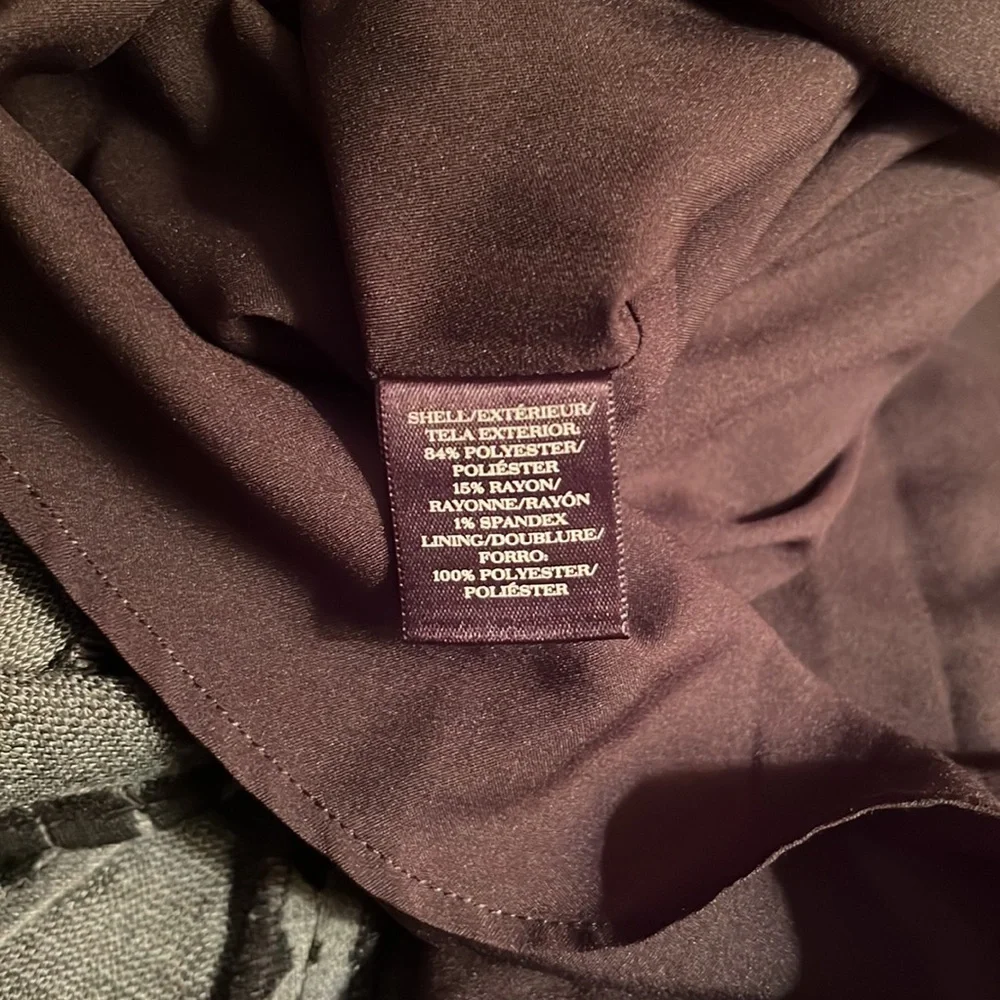 Ann Taylor black/grey leprosariums print skirt sz 12P - Picture 4 of 5